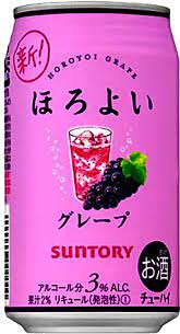 Suntory 3% Chu Hi Grape | Beer and Wine